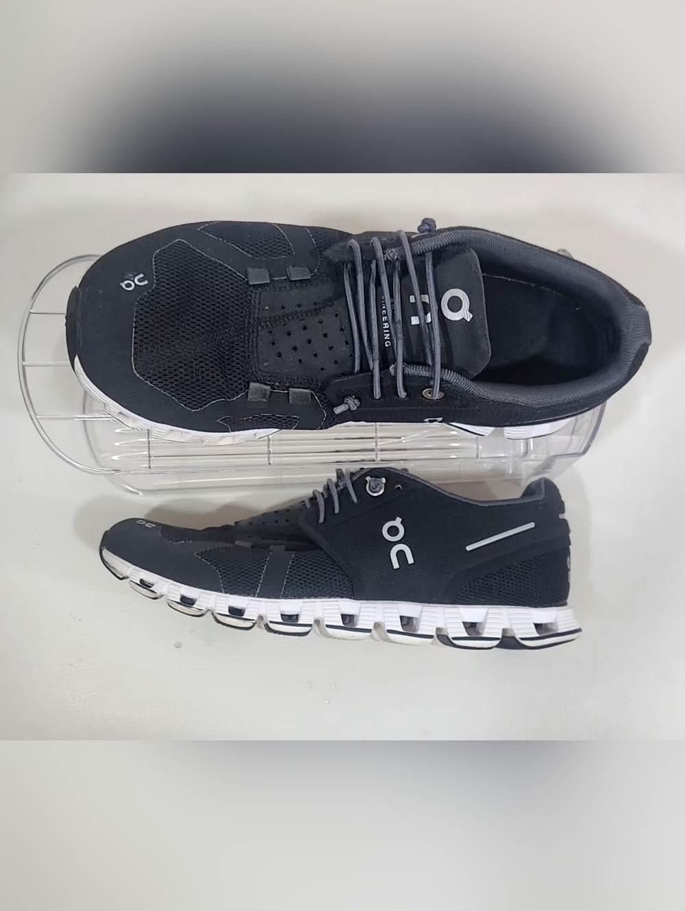 On Running Running Cloud Mens Running Shoes - Black